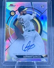 2023 Topps Finest - Finest Autographs #FA-DG Dermis Garcia (AU, RC)