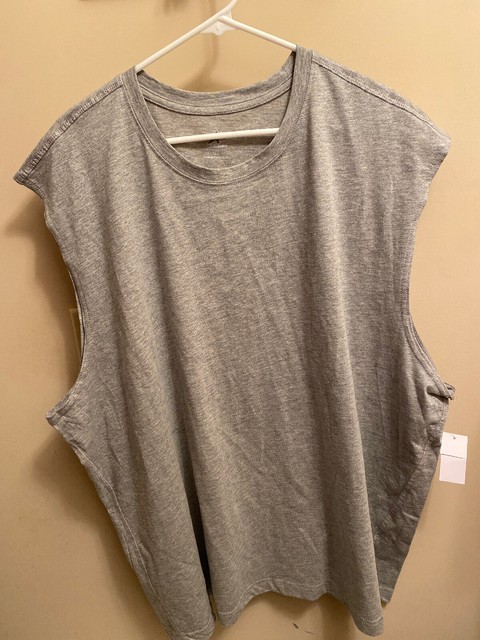 Athletech Menâs Gray Sleeveless Top Size 3X New | eBay