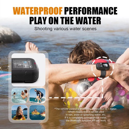 1PC GoPro Camera Bluetooth Remote Control For Hero 13/12/11/10/9/MAX 60M - Picture 17 of 19