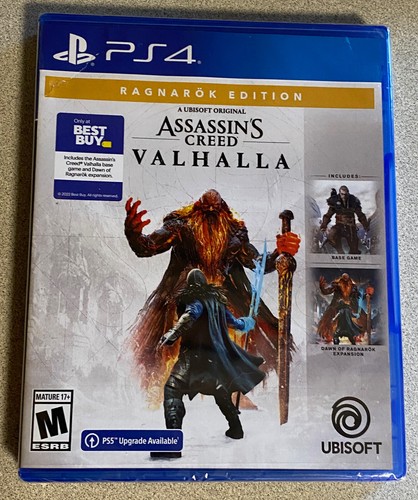 ASSASSIN'S CREED ODYSSEY + VALHALLA Double Pack PS4 - Neuf Sous Blister
