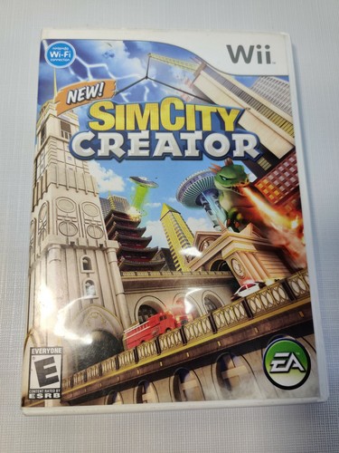 Nintendo Wii 3 Video Game Bumble (NBA 2K11/ SimCity Creator/ Wii Play) - Picture 4 of 5