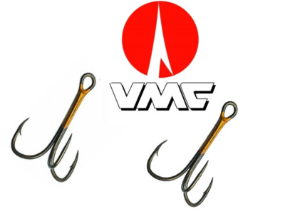 VMC 9617 Drilling BZ Raubfischhaken  Kunstköderhaken Hechthaken