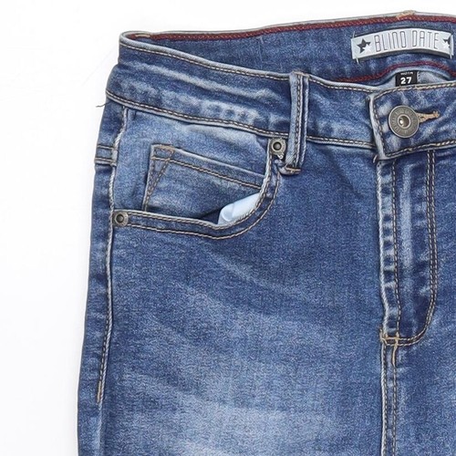 Blind Date Damenjeans blau Baumwolle Skinny Größe 27 Zoll L29 in normal - Bild 6 von 12