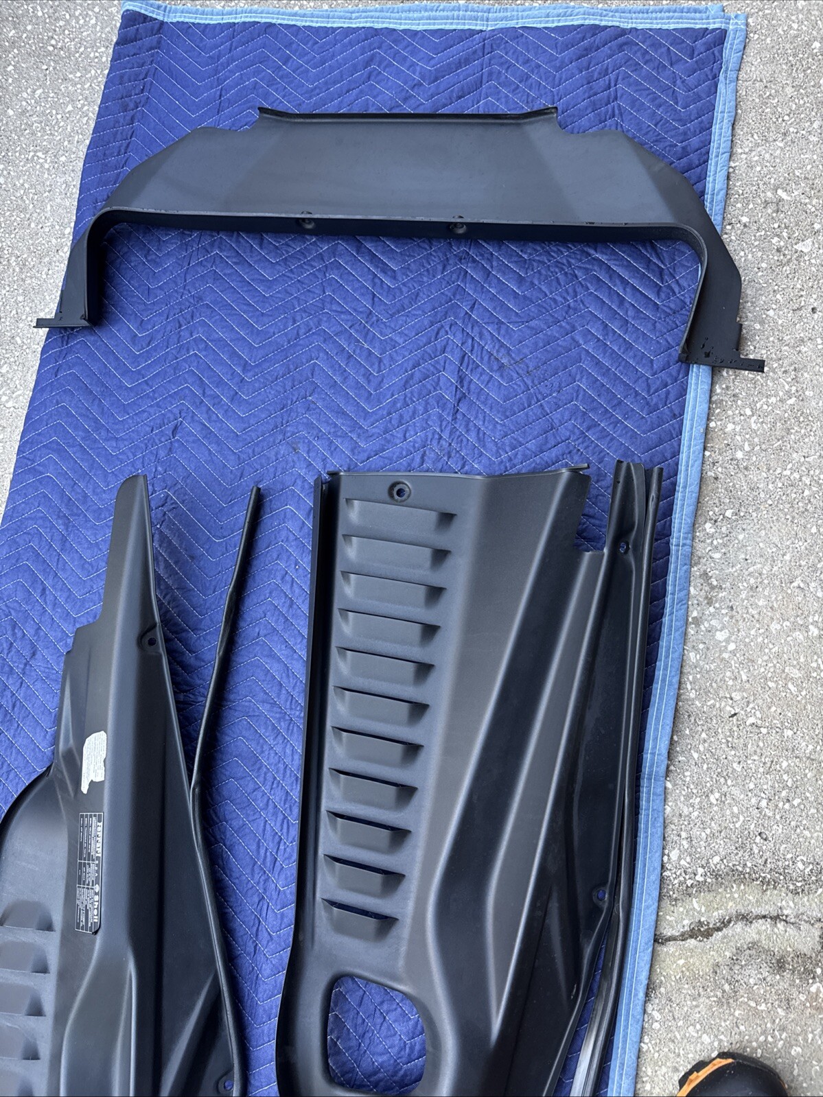 Ferrari 458 Italia Engine Bay Cover Set 3pc with Firewall OEM
