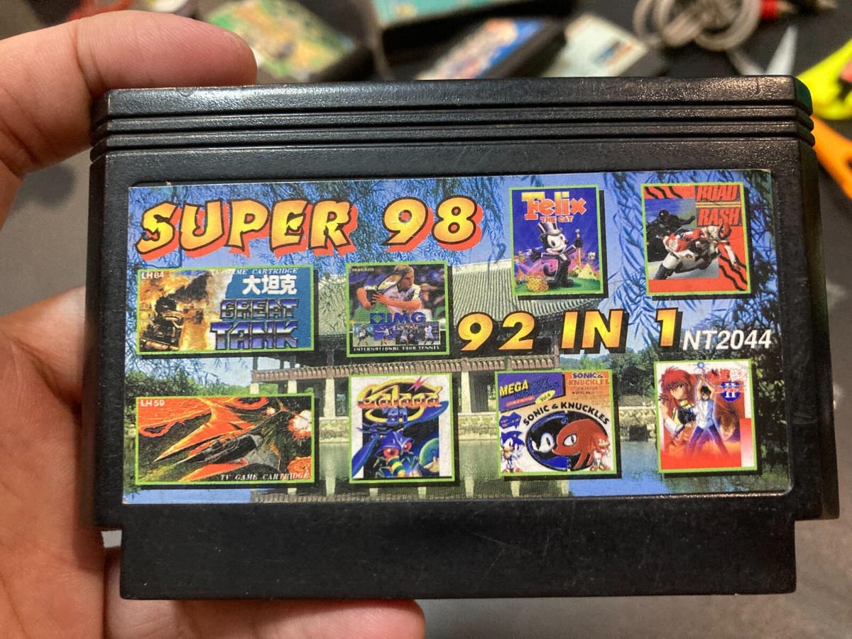 Famicom Game NES Super 98 92in1 NT2044 with Sonic Bros | eBay Famicom Game NES Super 98 92in1 NT2044 with Sonic Bros | eBay