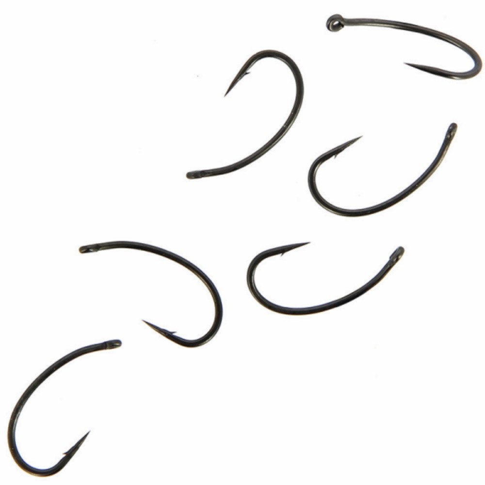 NGT Carp Fishing Hooks Wide Gape, Curved Shank, Longshank Micro Barb Teflon eBay