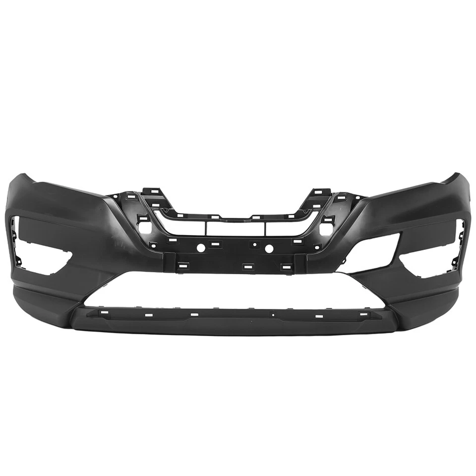 New Primed Front Bumper Cover Fascia Compatible with 2017-2020 Nissan Rogue Foto 2 de 4