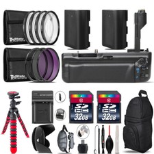 Battery Grip for Canon EOS 5D Mark IV 2x LP-E6 Battries 64GB Kit - 67mm