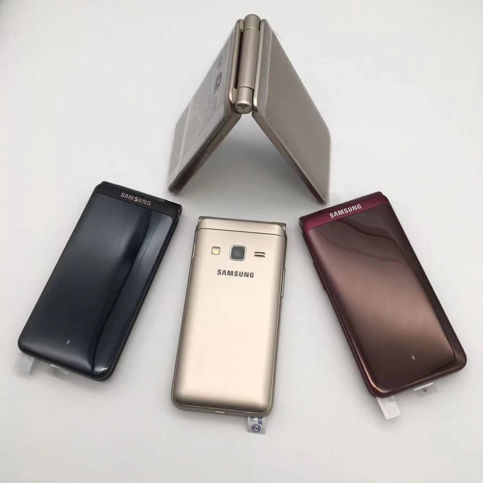 Samsung Galaxy Folder G1600 Unlocked Dual Sim 2GB RAM 16GB ROM Flip Smartphone - Image 2 of 4