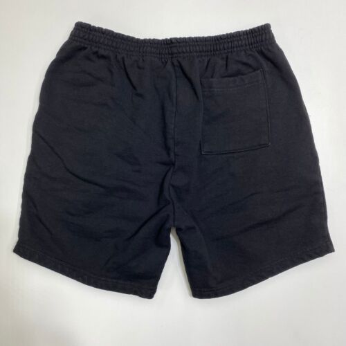 Pantalones Cortos de Sudadera Los Angeles Apparel Para Hombres L Negros Bolsillos con Cordón 100% Algodón EE. UU. - Imagen 2 de 13