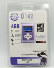 New Eclipse Cld 4gb Mp3 Audio Player Sealed Holds Up To 2000 Songs