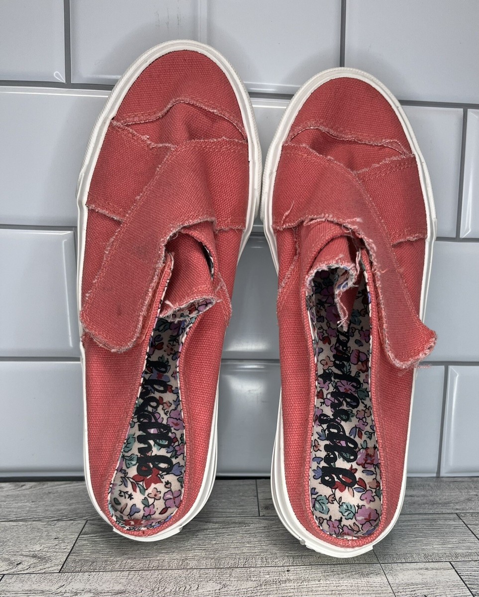 Gypsy Jazz Women's Yvonne Pink Slip Ons Shoes Sz NWOB