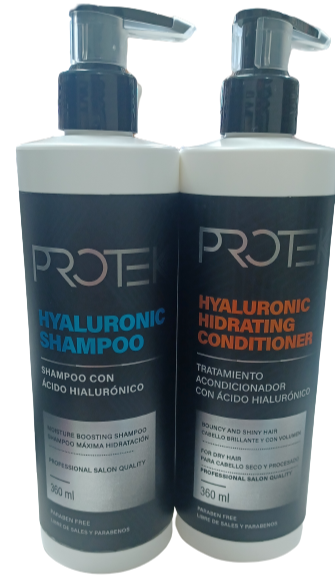Hyaluronic Acid Shampoo and Conditioner for Hydrated Hair-image