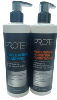 Shampoo y Acondicionador con Acido Hialuronico Hyaluronic Shampoo & Conditioner