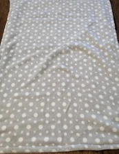 Parents Choice Gray White Polka Dot Baby Security Blanket Lovey Walmart