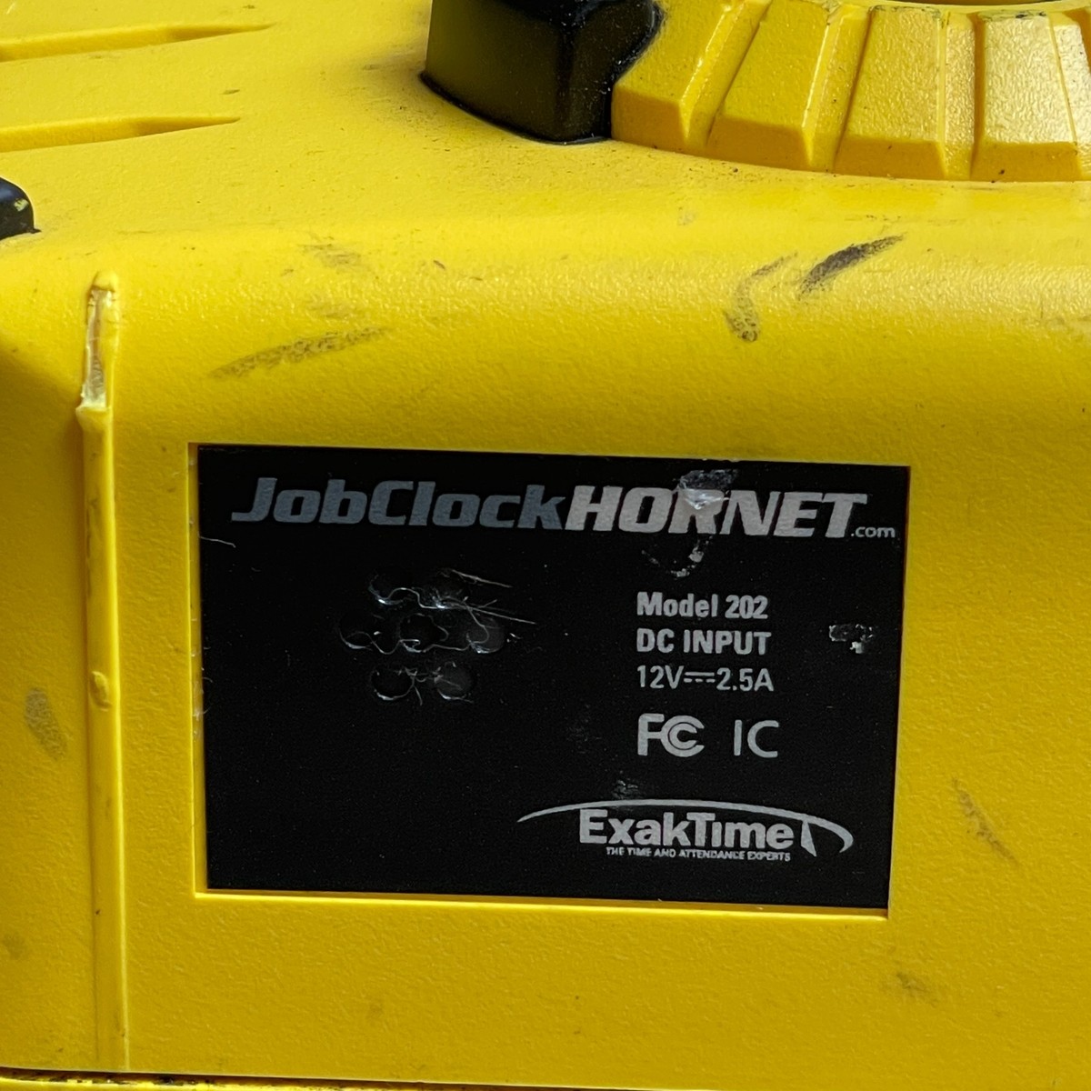 ExakTime JobClock Hornet 202 Wireless Battery Powered Portable