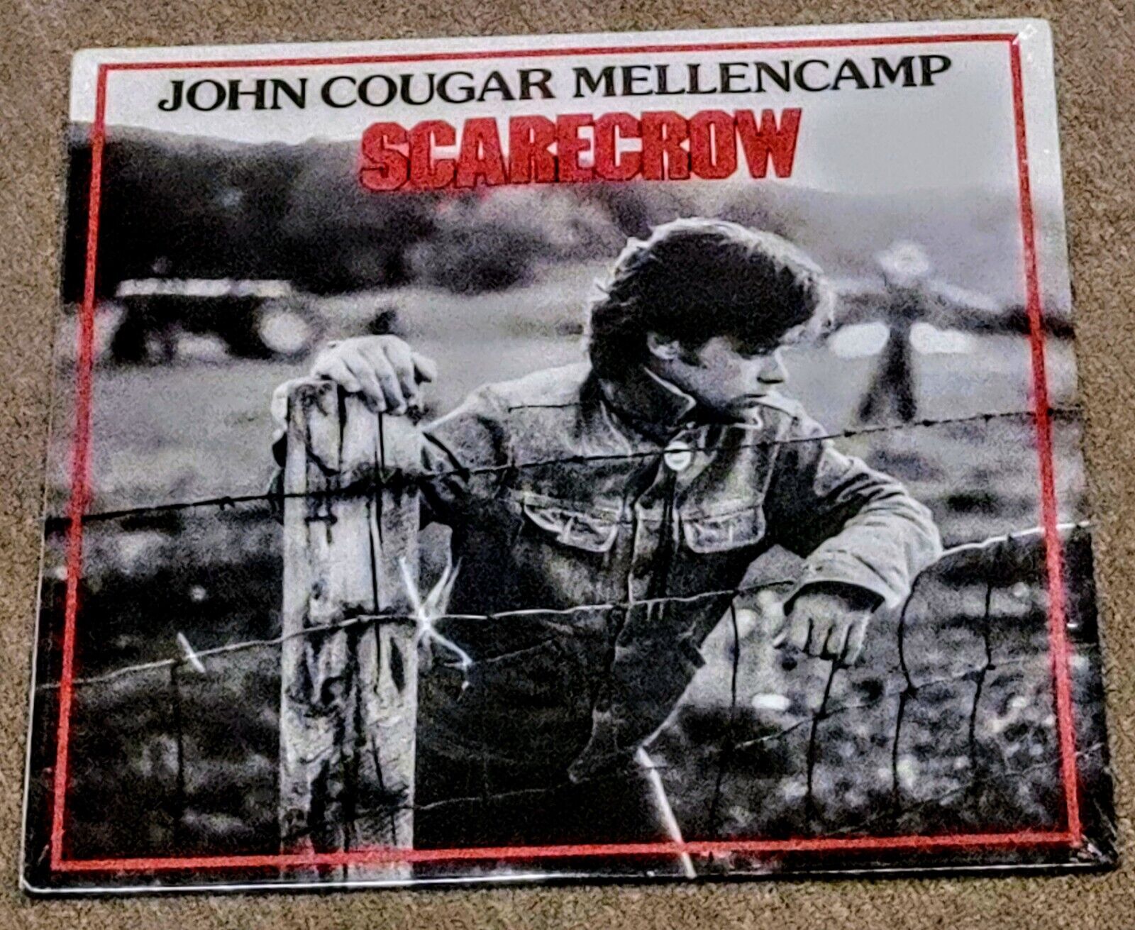 John Cougar Mellencamp Scarecrow New/Seales LP original 1985 press