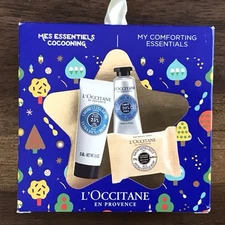 L’Occitane En Provence My Comforting Essentials Cream Soap Holiday Gift Set New