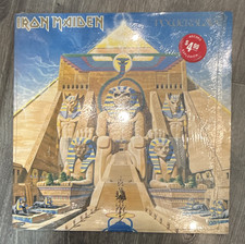 Iron Maiden Powerslave LP 1984 Capitol STERLI...