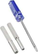 Gamebit Tri-Wing Screwdriver 3.8/4.5mm for NES SNES N64 Gamecube Sega