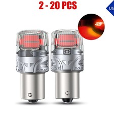 2-20 1156 Red Lamp Led Bulb Brake Stop Tail Signal Light Smd Silver-body Brs 12v 2-20 1156 Red Lamp Led Bulb Brake Stop Tail Signal Light Smd Silver-body Brs 12v