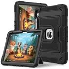 For iPad A16 11th/10th Generation 11/10.9 Rugged Heavy Duty Shockproof Kids case