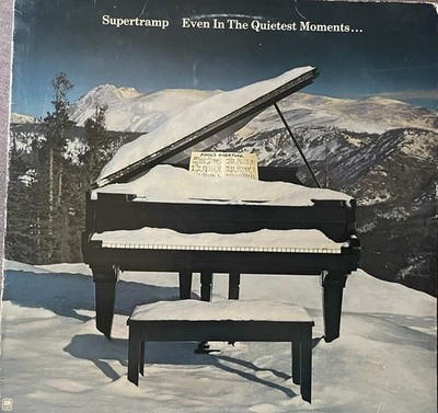 Supertramp Even In The Quietest Moments Vinyl A&M SP-4634 Stereo 1977 Release