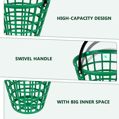  BESPORTBLE Ball Eimer Tragbar Golfball Aufbewahrung Behälter Kunststoff Aufbewahrung - Bild 9 von 12