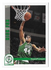 1992-93 NBA Hoops Basketball Rick Fox Card #13 Boston Celtics