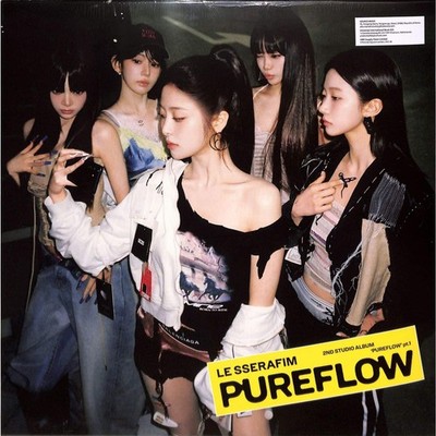 Le Sserafim / 2ND STUDIO ALBUM PUREFLOW PT.1 VINYL (ELECTRIC YELLOW GLITTER VER