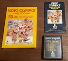 Video Olympics (Atari 2600, 1977) Complete In Box w/ Manual - CX 2621