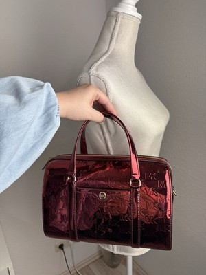 Michael Kors Medium Duffle ''Metallic Cherry'' Shoulder Bag/ Tasche (NP=395 )