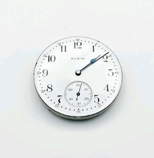 1913 Elgin Model 7 Grade 291 7J 16s Pocket Watch Movement For Repair