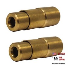 JACO Bike Presta Valve Tire Air Chuck - 1/4" NPT Pack of 2 Open Flow