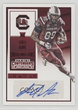 2016 Panini Contenders Draft Picks College Ticket Red Foil Jerell Adams Auto x5u