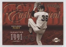 2003 Donruss Studio Enshrinement 536/750 Gaylord Perry #E-19 HOF 0l2