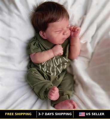 Full body silicone baby　リボーンドール Reborn Baby Doll 18 Inch Full Body Silicone Realistic Handmade