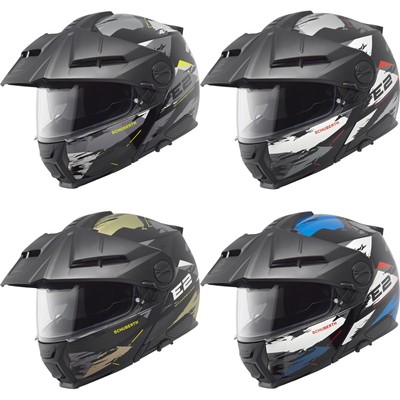 Schuberth Motorcycle Helmet E2 Trail - Enduro Flip up With Doppel-Homologation
