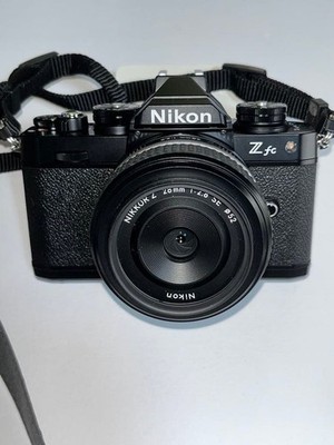 Nikon Zfc 28mm Special Edition Black Mirrorless Camera with