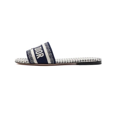 Dior Oblique D-Way Mule Slide Women Slipper 68B 152317114