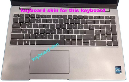 US Keyboard Skin For Dell Precision 3560 3561 3570 3571 P104F Latitude 5520 5530 - 第 4/6 張圖片