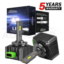 D3S LED Headlight Bulb 20000LM Super Bright Direct Replace for 16 Audi HID Xenon