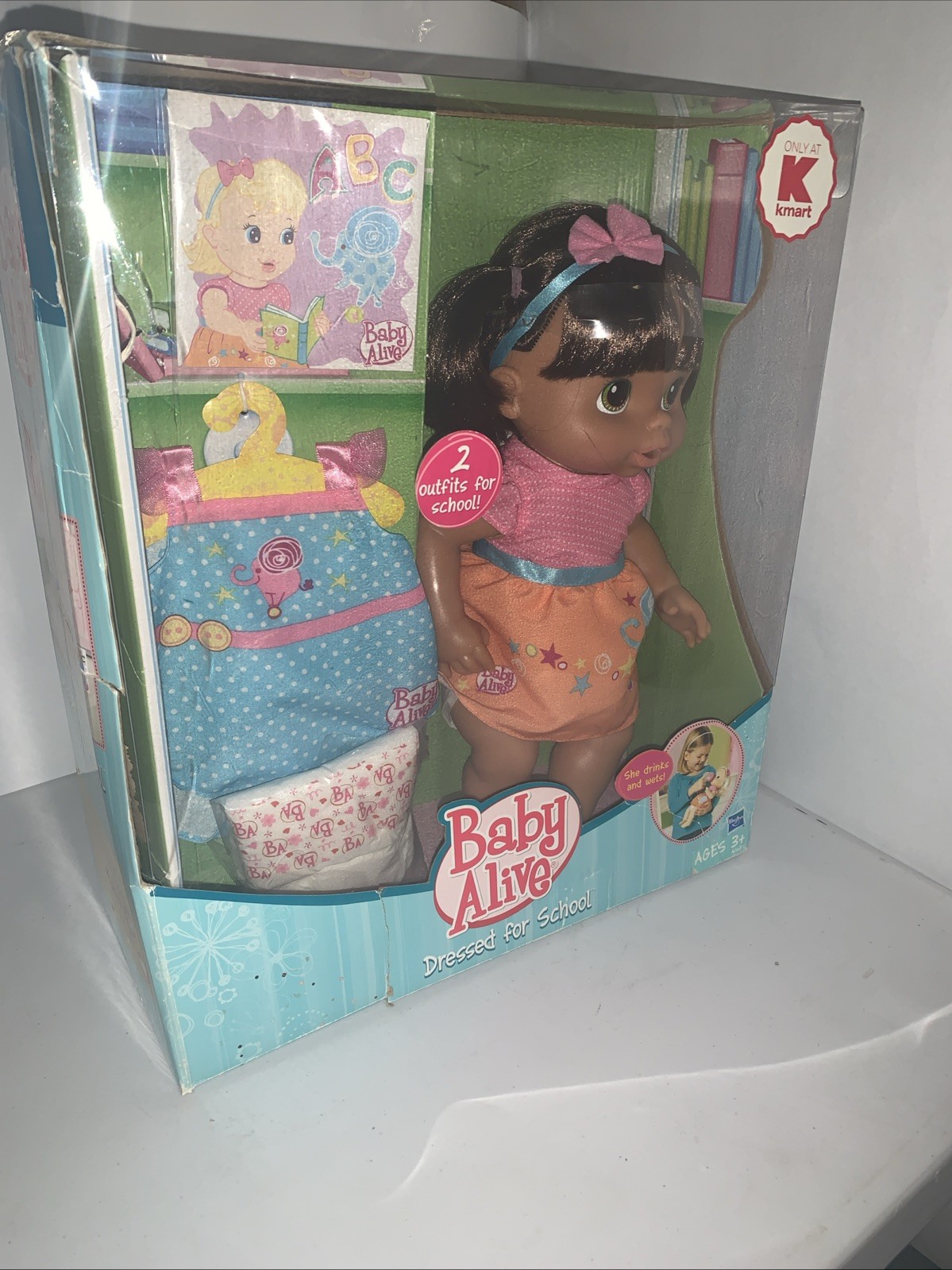 Baby Alive Dressed for School 2011 , Kmart Exclusive NIB.