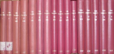 Folia Linguistica. Acta Societatis Linguistica Europeae (KONVOLUT aus 19 Jahrgän