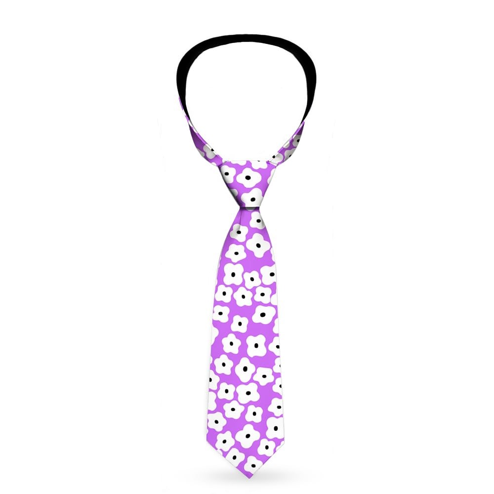 Necktie Standard - Ditsy Floral Lavender/White/Black ACC NEWAnother great item from Rarewaves USA | Free delivery!