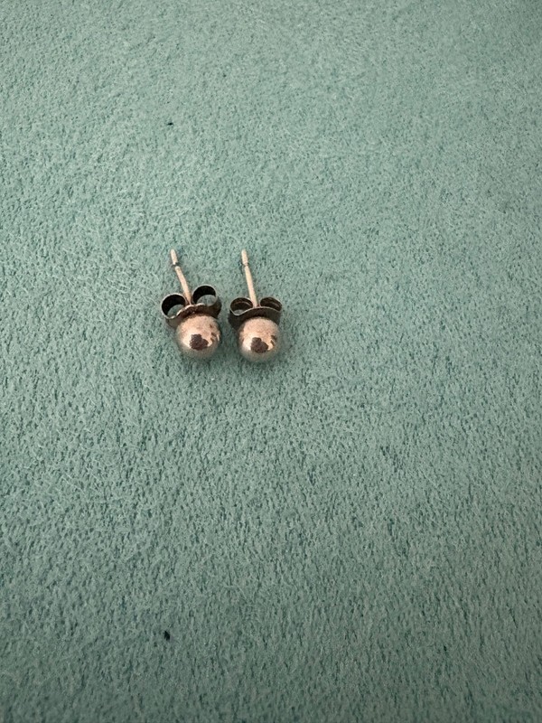 Small Silver Stud Earrings