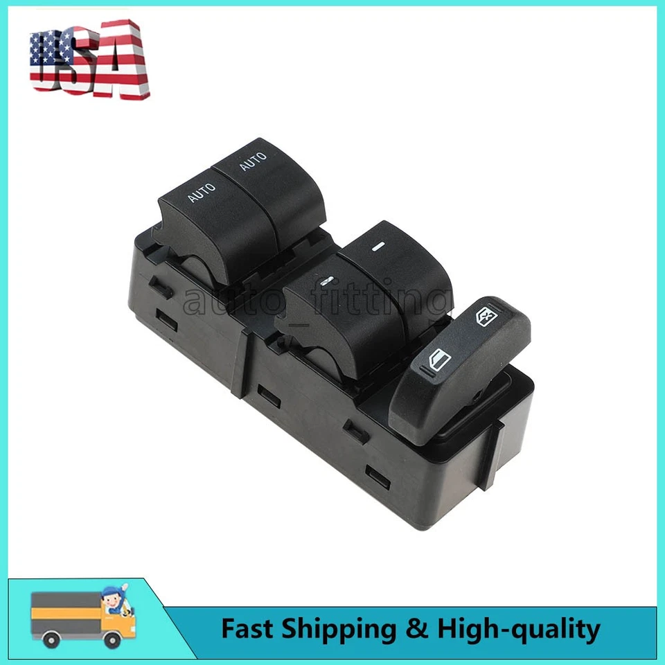 Interruptor de ventana eléctrica BL3Z14529BA delantero izquierdo para Ford F150 Lincoln Mark LT 2011-17 Foto 3 de 4