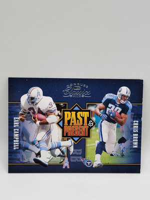 2005 Donruss Classics Past and Present Silver #PP12 Earl Campbell/Brown /500