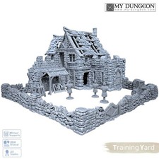 Training Yard 28mm Terrain Gelände Fantasy T...