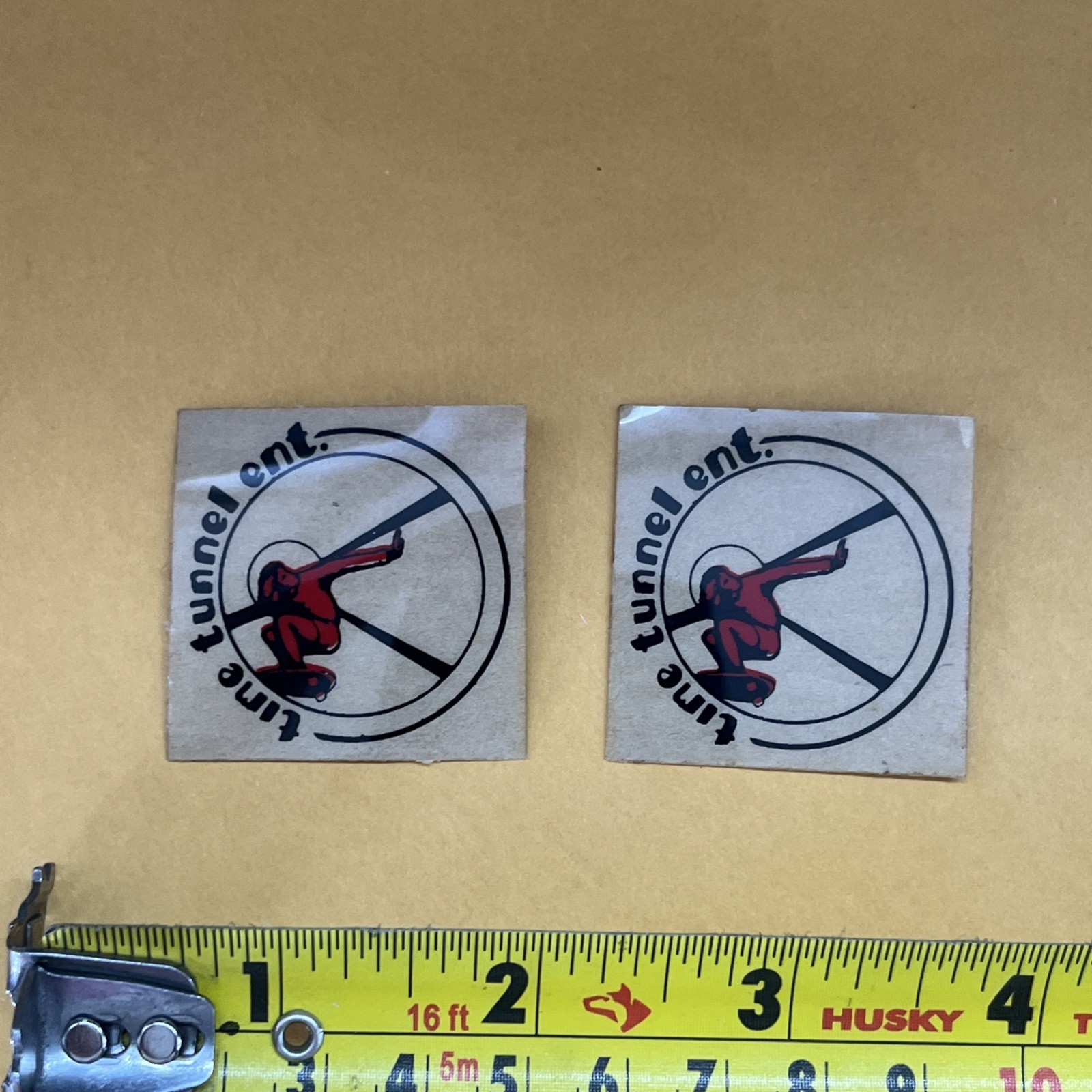 Company Sticker 2pc Lot Rare Piece
